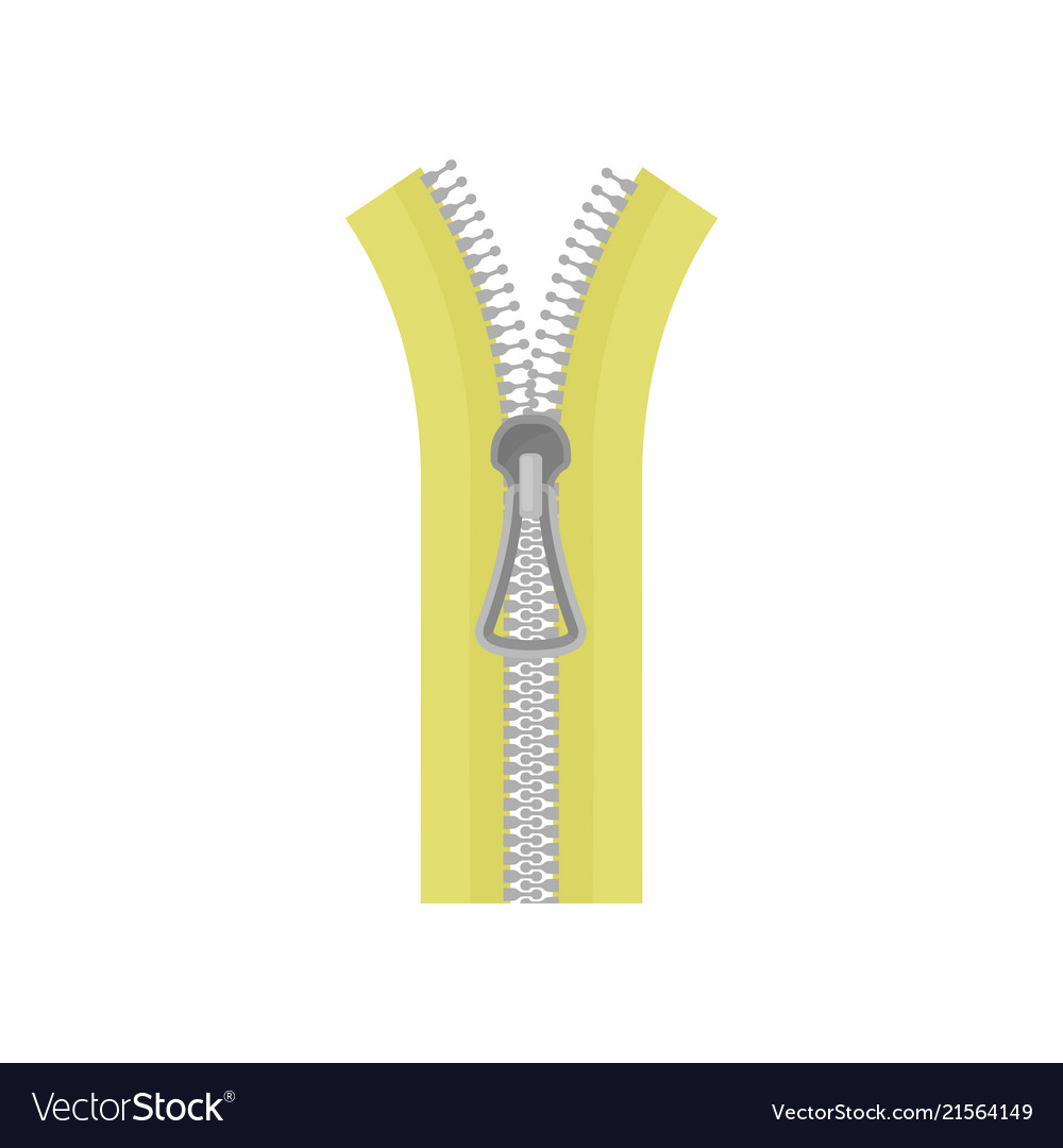 flat zipper