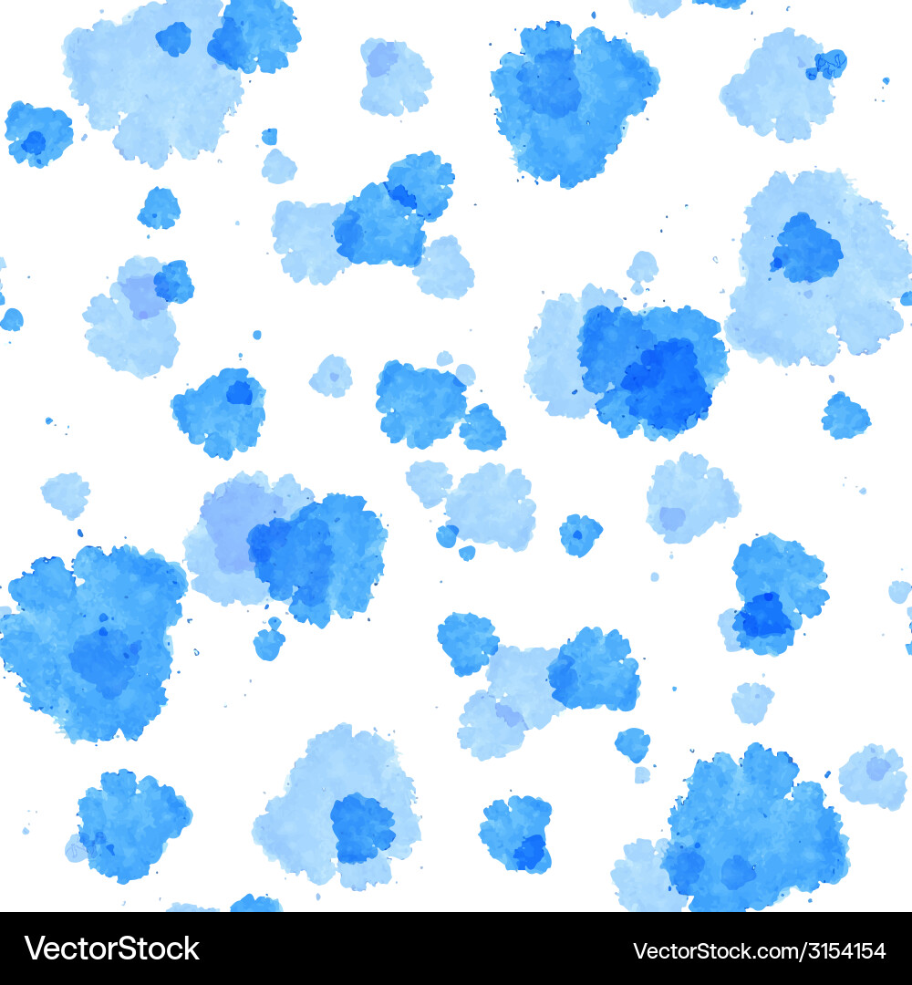 Watercolor seamless pattern Royalty Free Vector Image