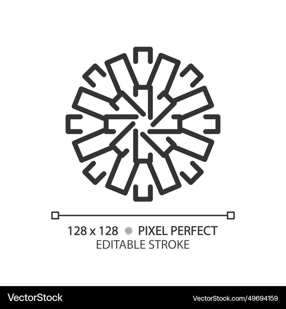Pom linear icon Royalty Free Vector Image - VectorStock