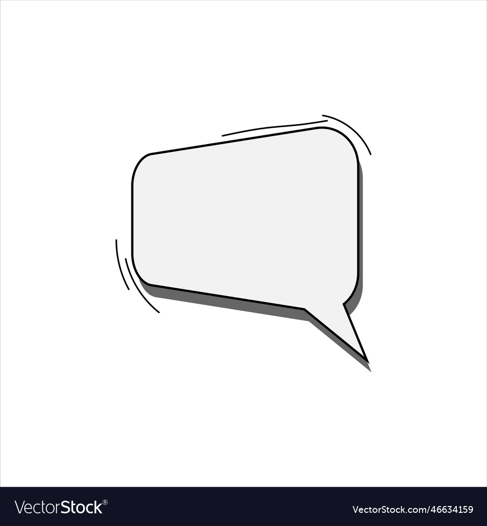 Speech Bubbles Message Royalty Free Vector Image