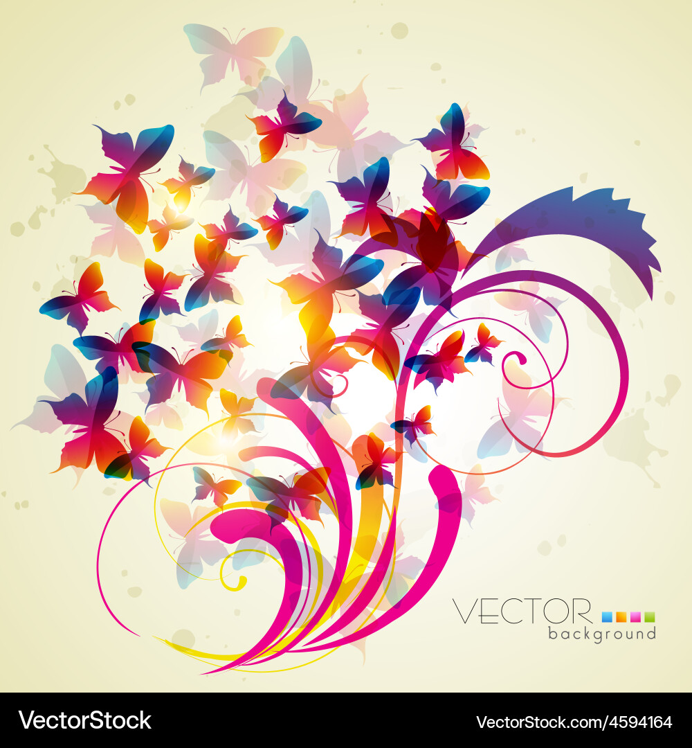 Butterfly Royalty Free Vector Image - VectorStock