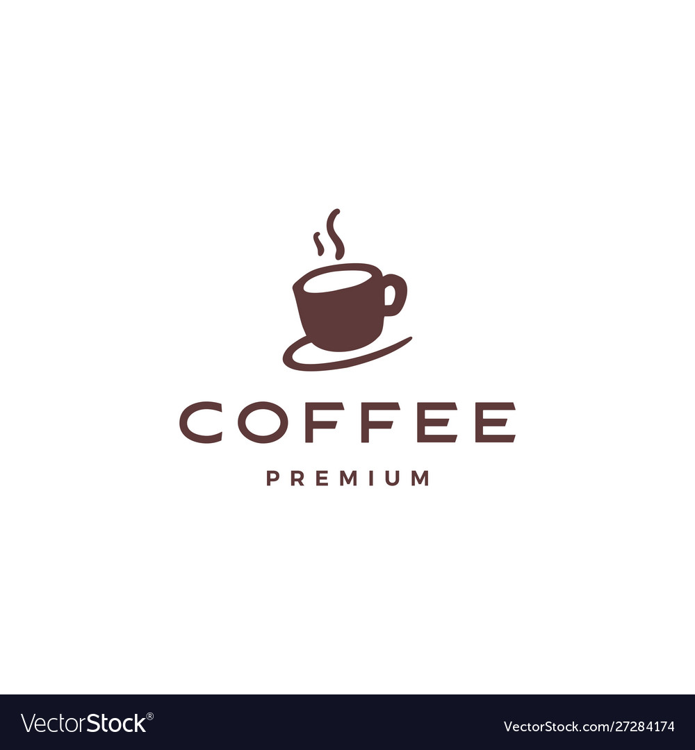 Coffee cup logo icon