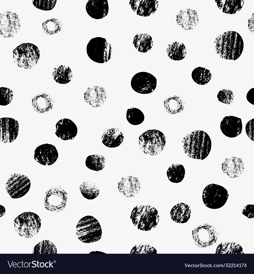 Seamless polka dot pattern