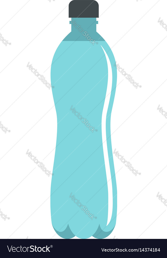 Water bottle icon isolated Royalty Free Vector Image