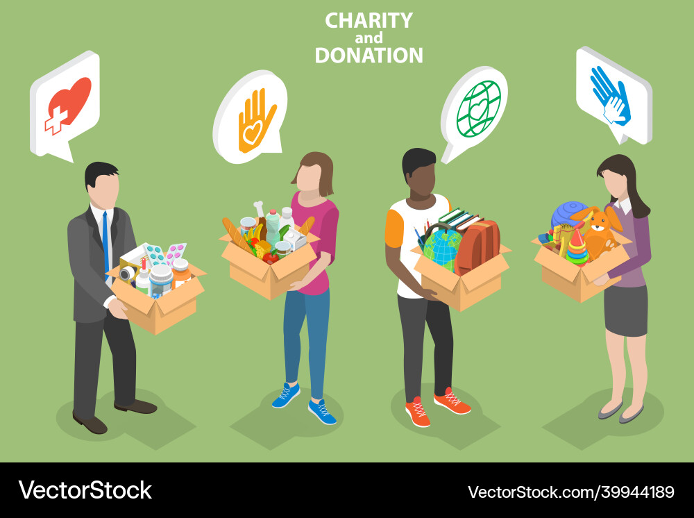 3d isometric flat conceptual Royalty Free Vector Image