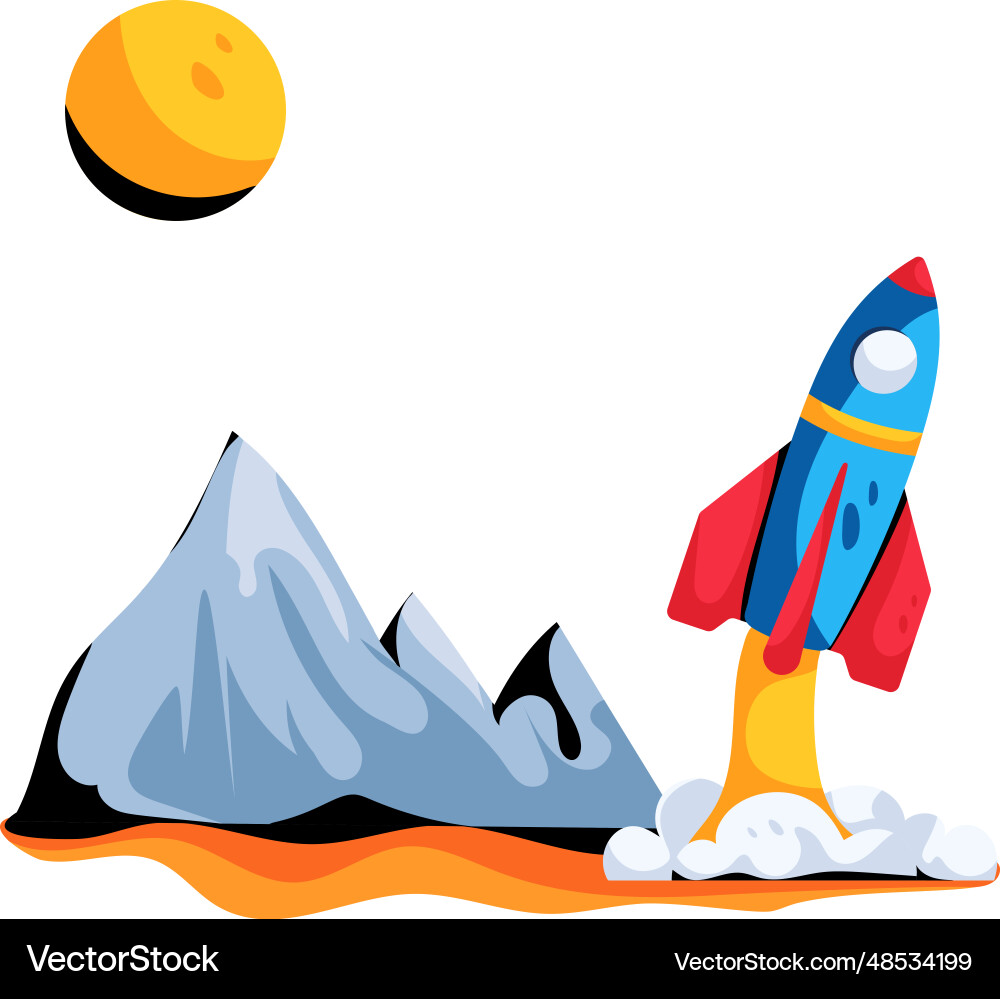 Space shuttle Royalty Free Vector Image - VectorStock
