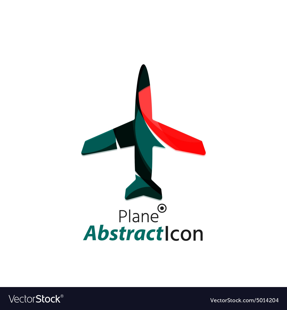 Abstract geometric business corporate emblem