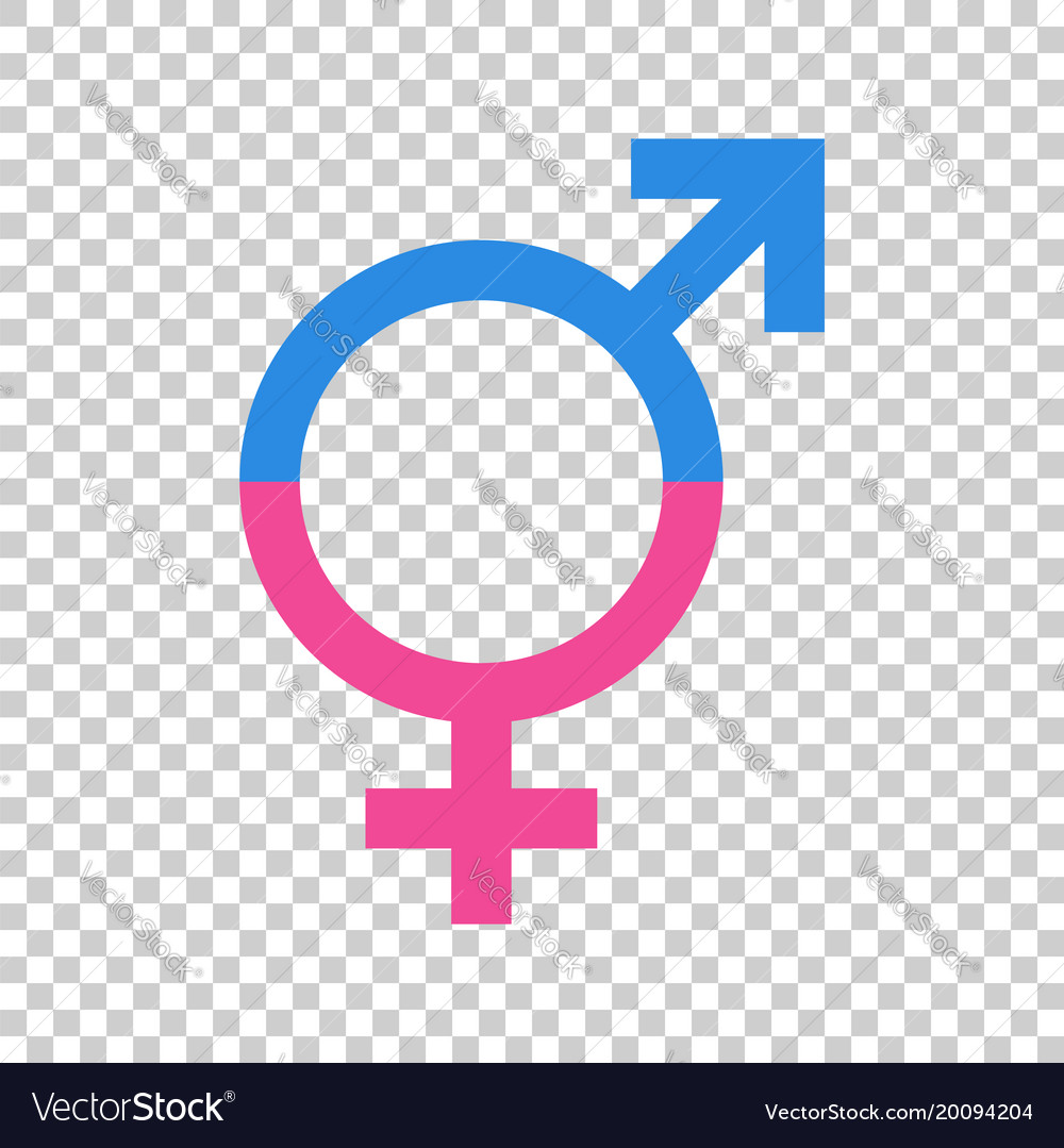 Gender equal sign icon men and women