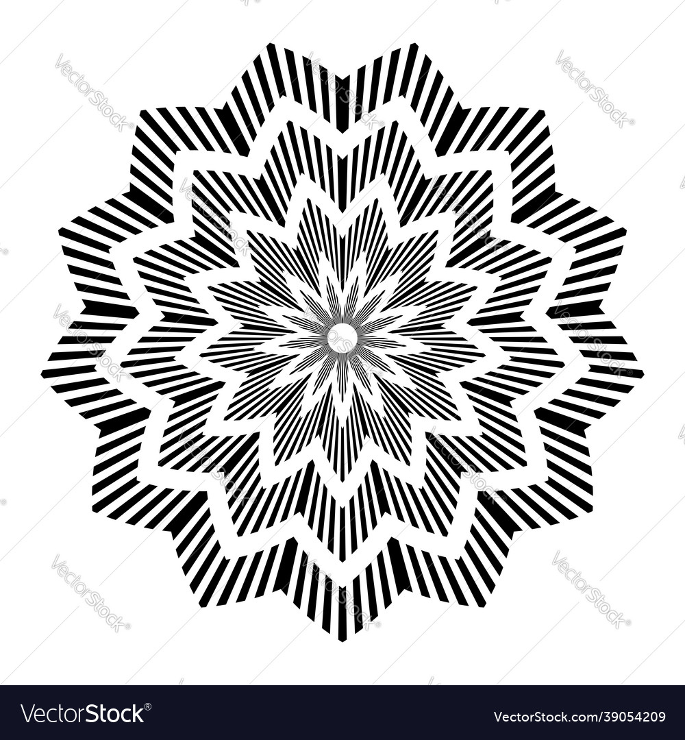 Abstract circle pattern