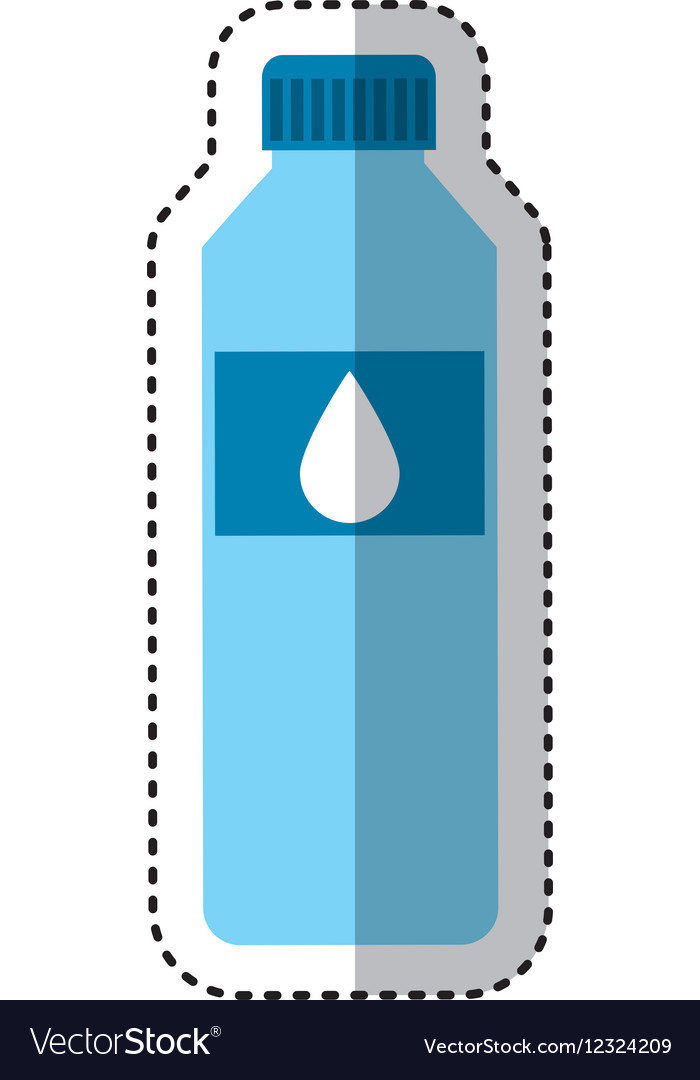 Water bottle drink icon