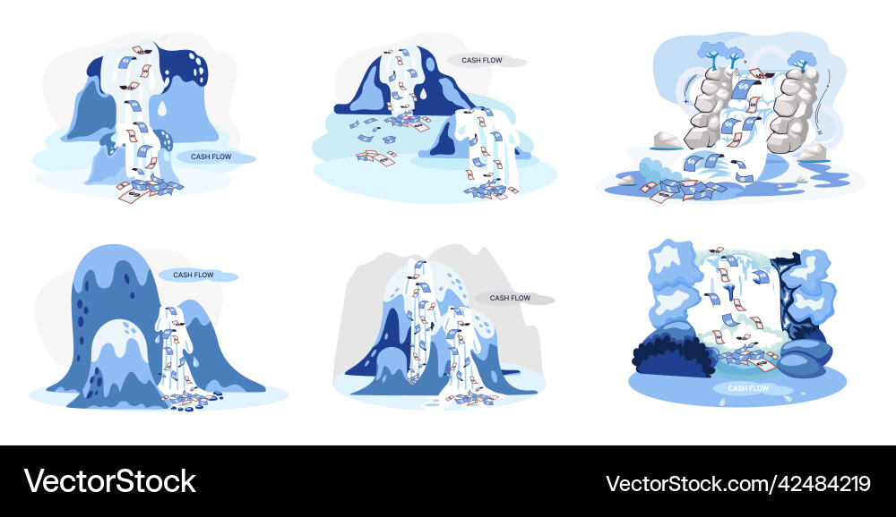 Financial Growth Development Business Investment Vector Image