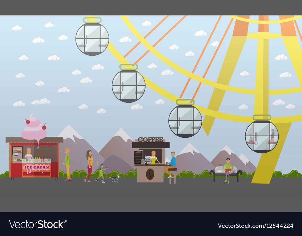 Amusement park concept