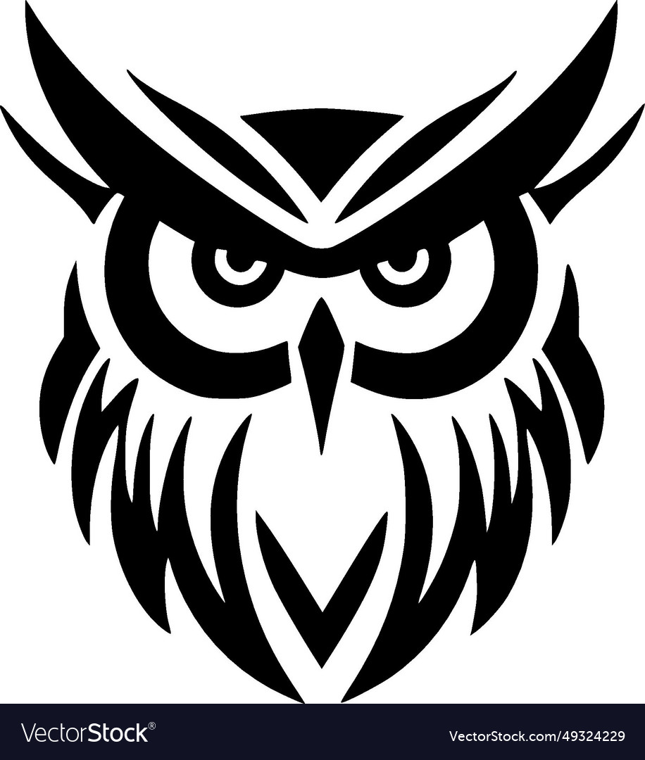 Owl - high quality logo ideal for t-shirt