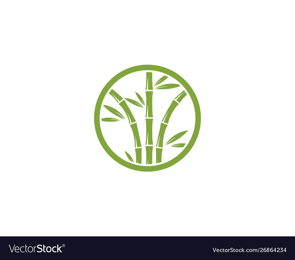 Bamboo logo Royalty Free Vector Image - VectorStock