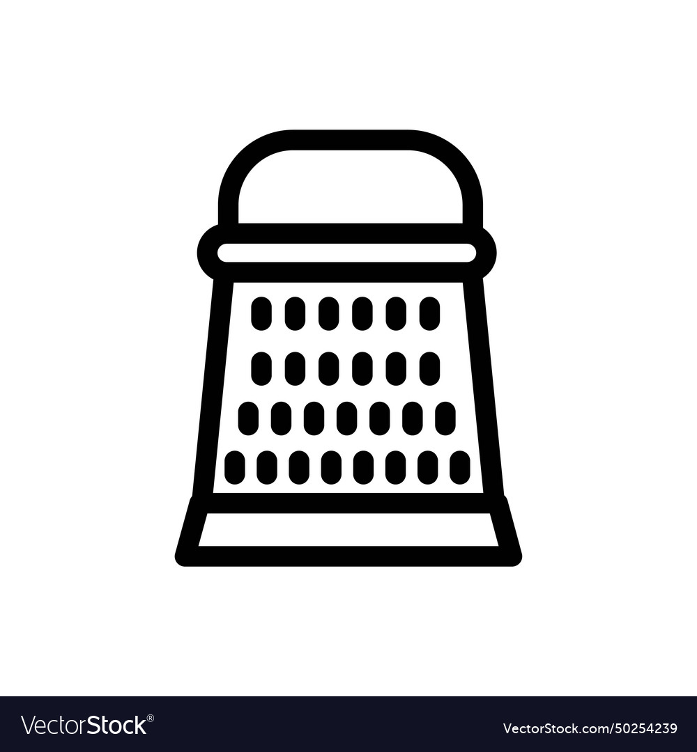 Grater icon simple kitchen and cooking