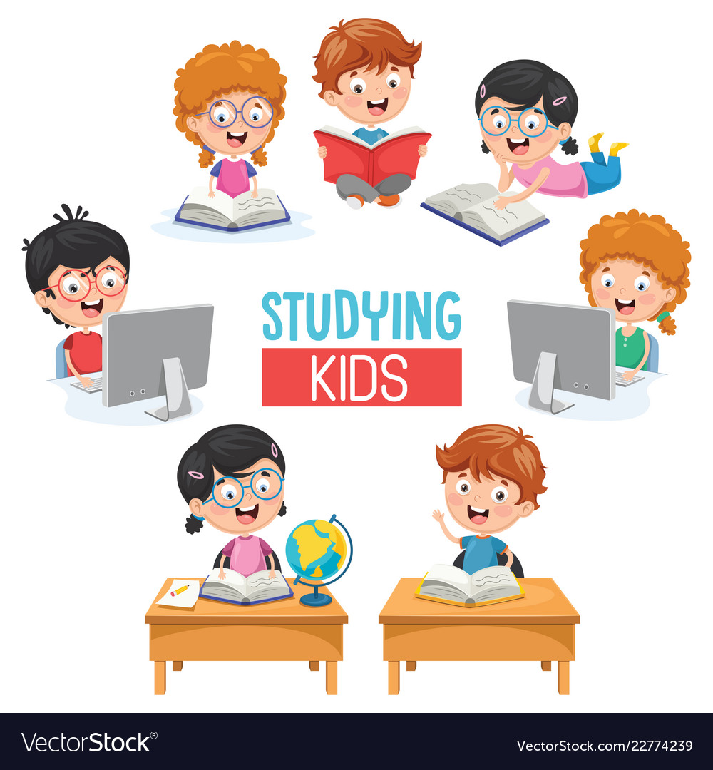 of kids studying royalty
