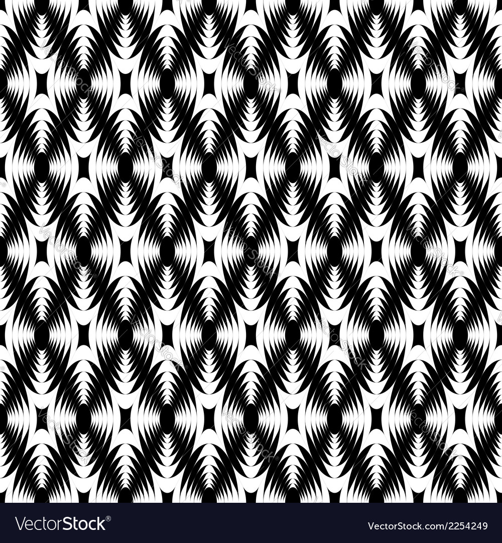 Design seamless monochrome diamond pattern