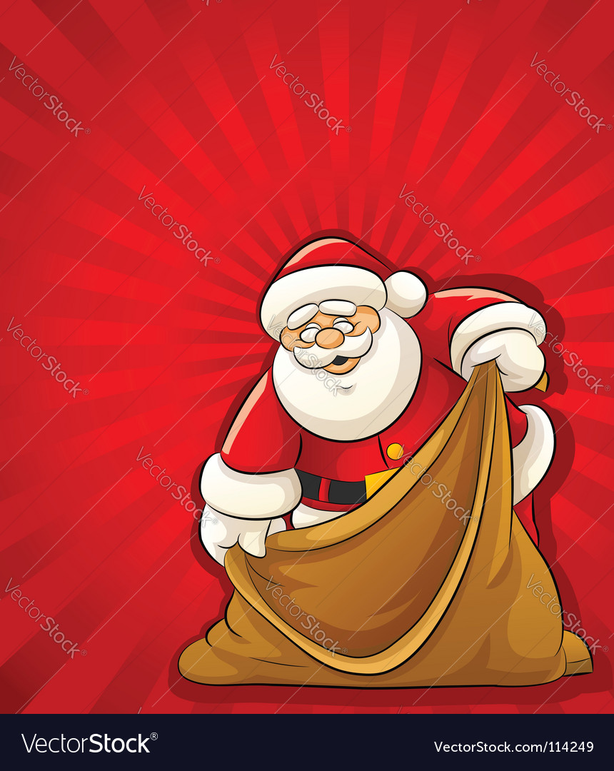 Santa Claus Royalty Free Vector Image - VectorStock