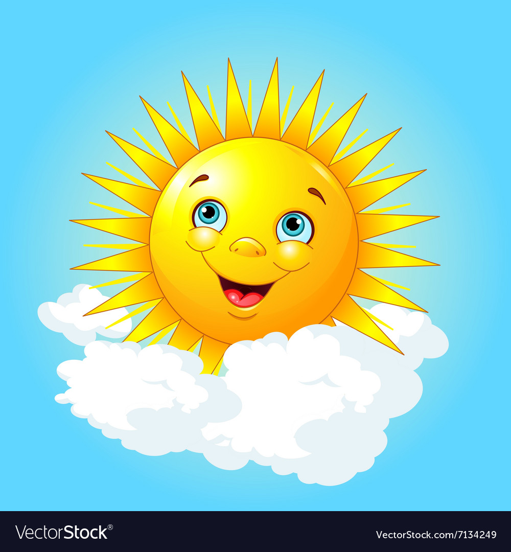 Smiling Sun Svg