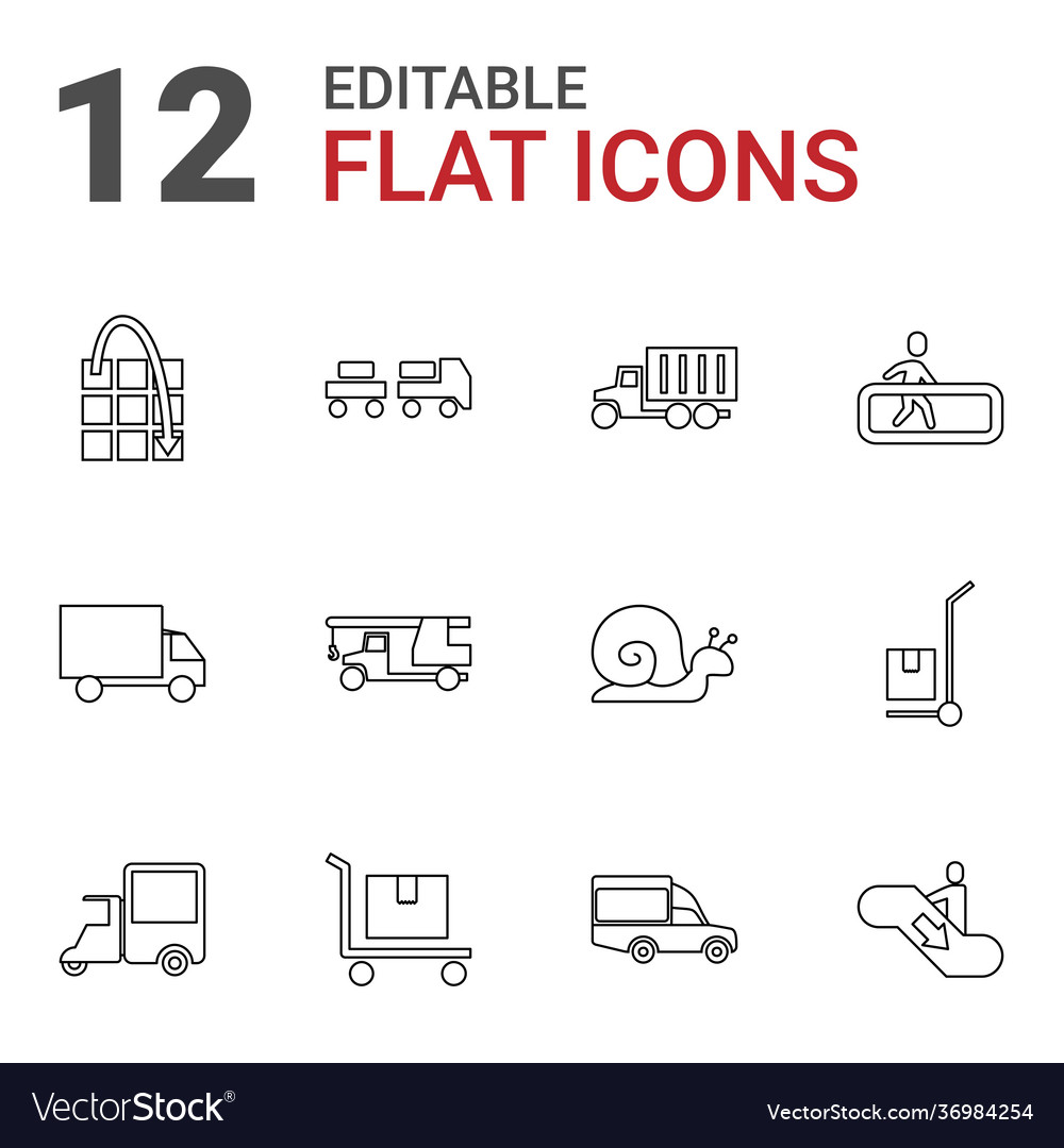 12 moving icons