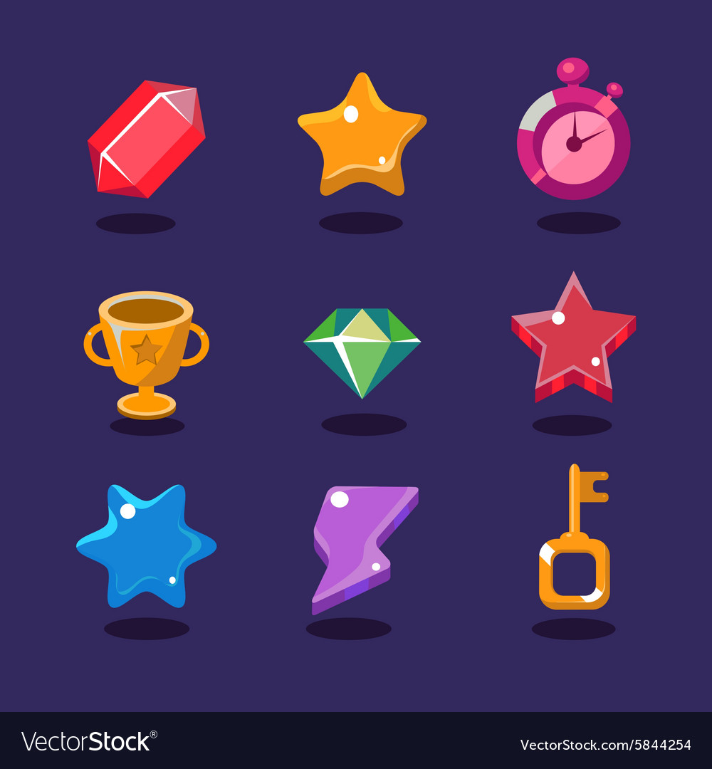 Spiel Ressourcen Icons