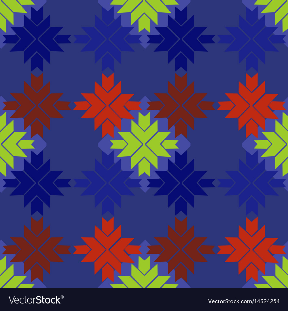 Nordic knitted seamless pattern