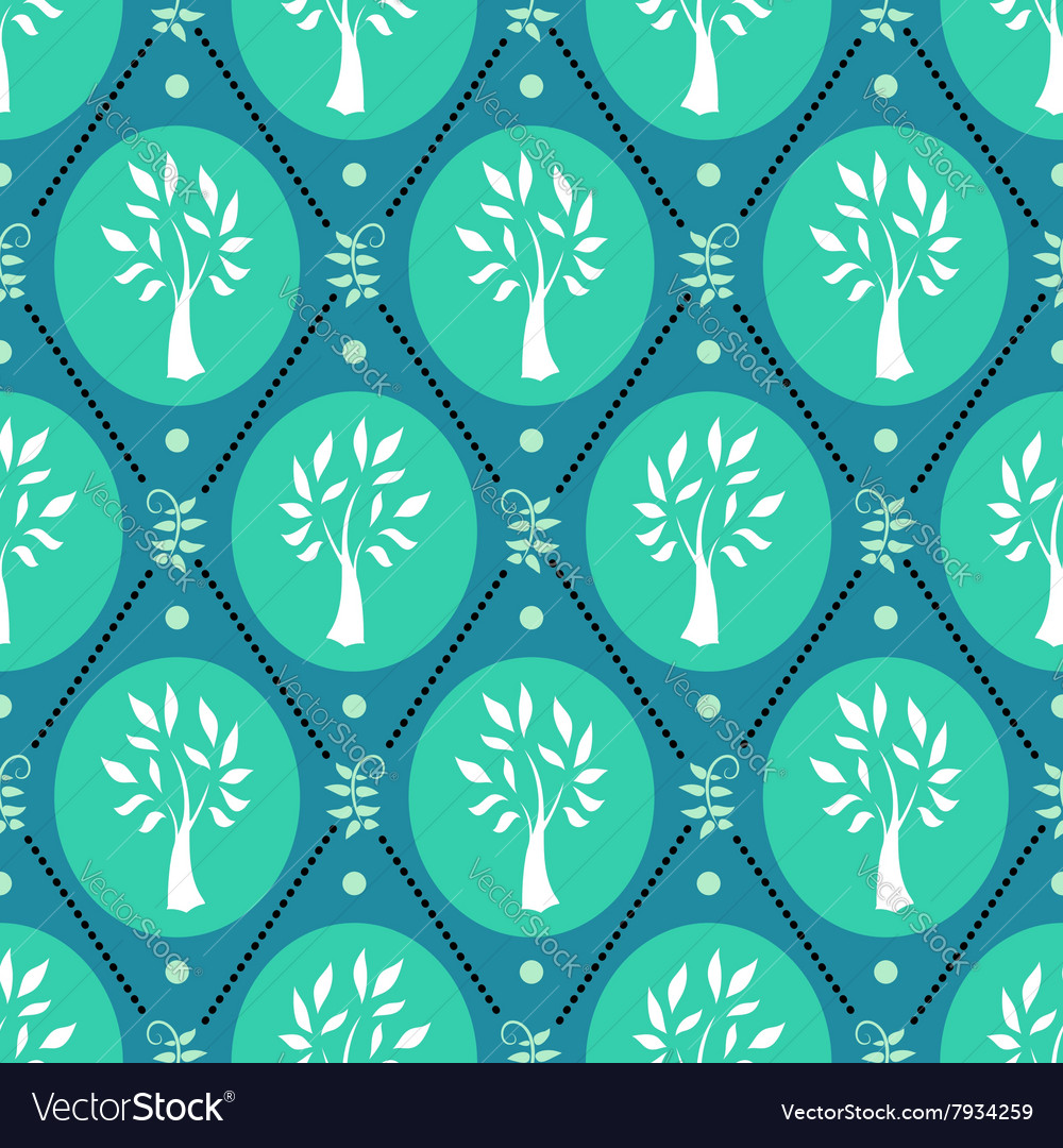 Pattern with trees