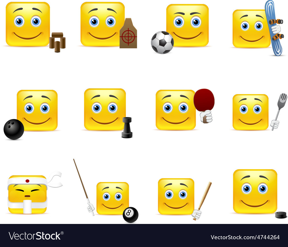 Emoticons and sports