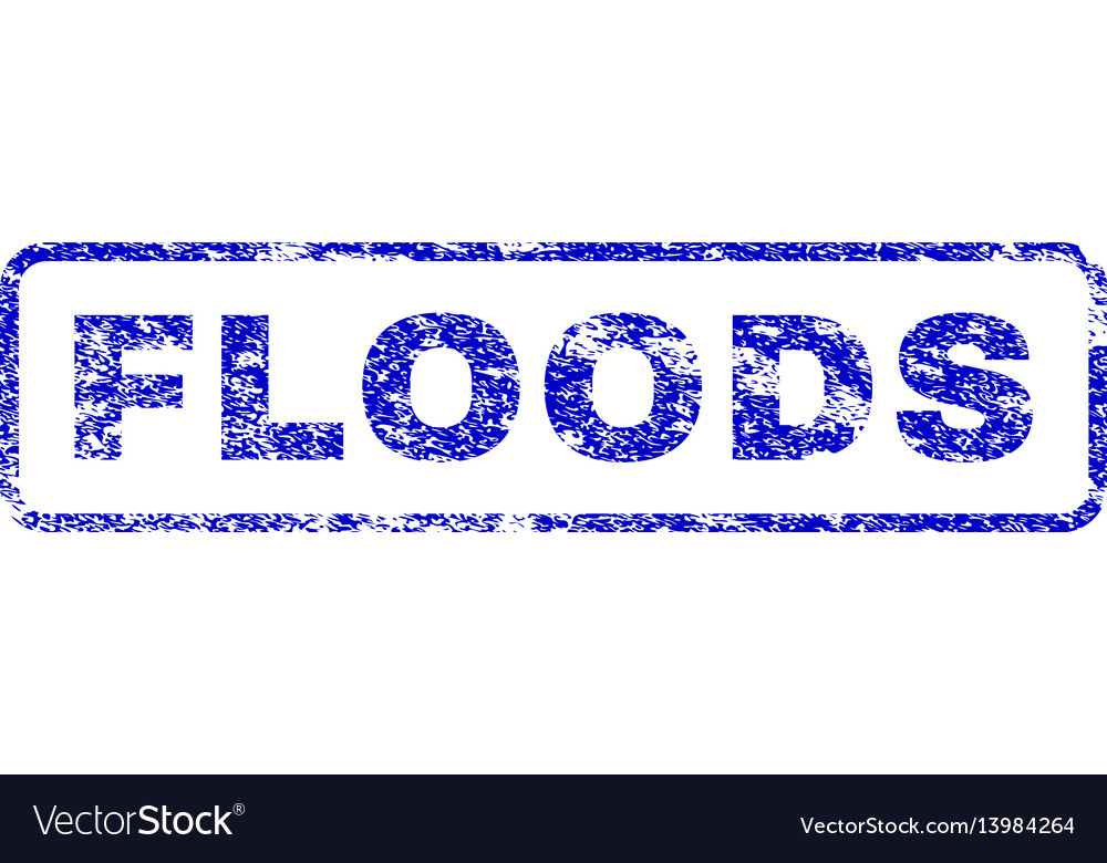 Floods Rubber Stamp Royalty Free Vector Image - VectorStock