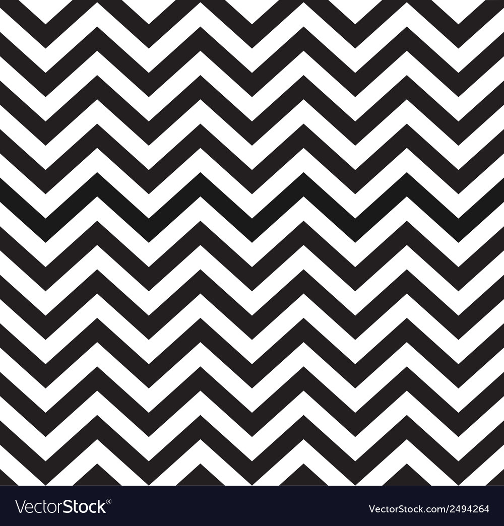 Havoc slim Vervelen Geometric zigzag seamless pattern Royalty Free Vector Image