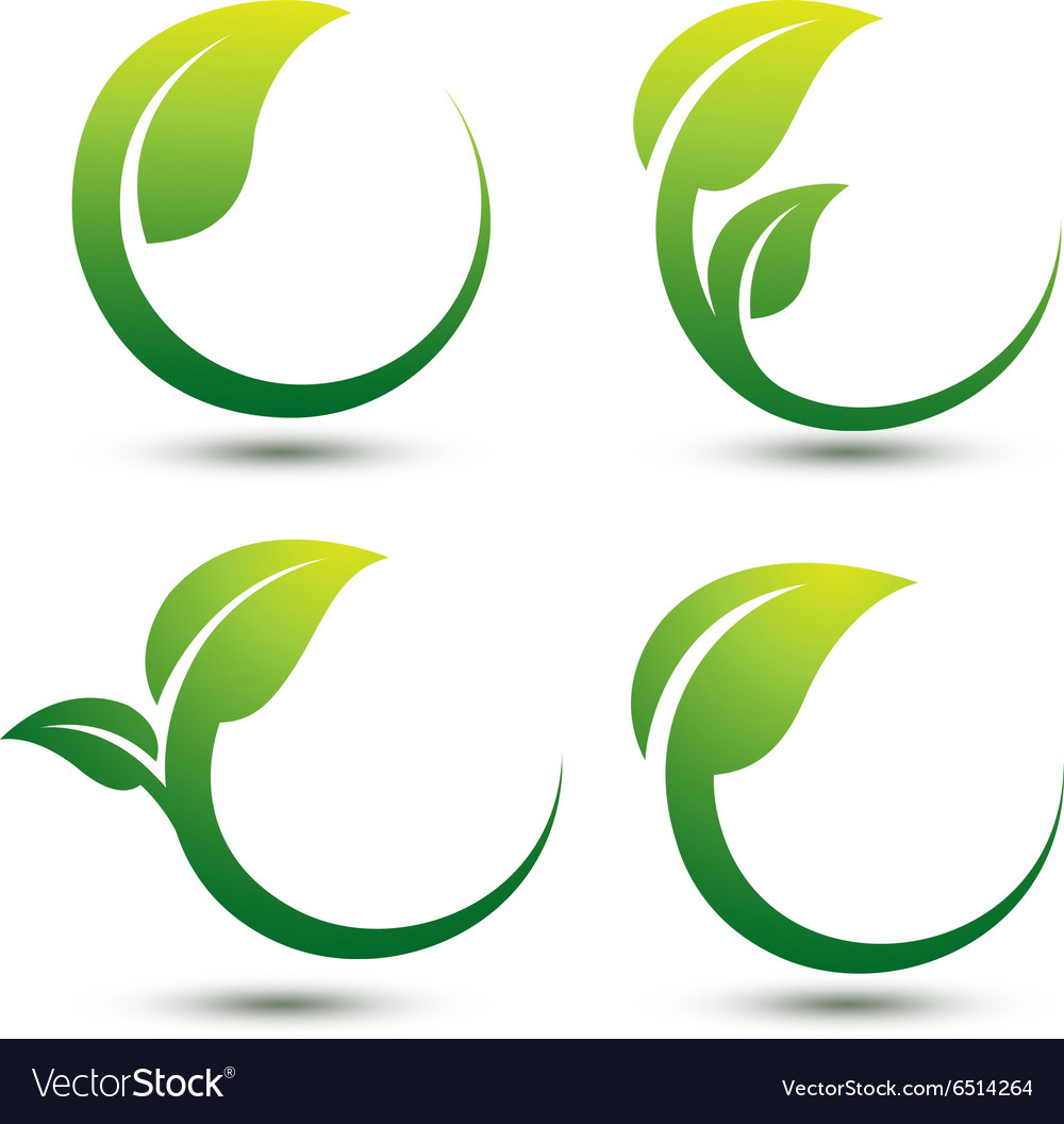 Green labels Royalty Free Vector Image - VectorStock