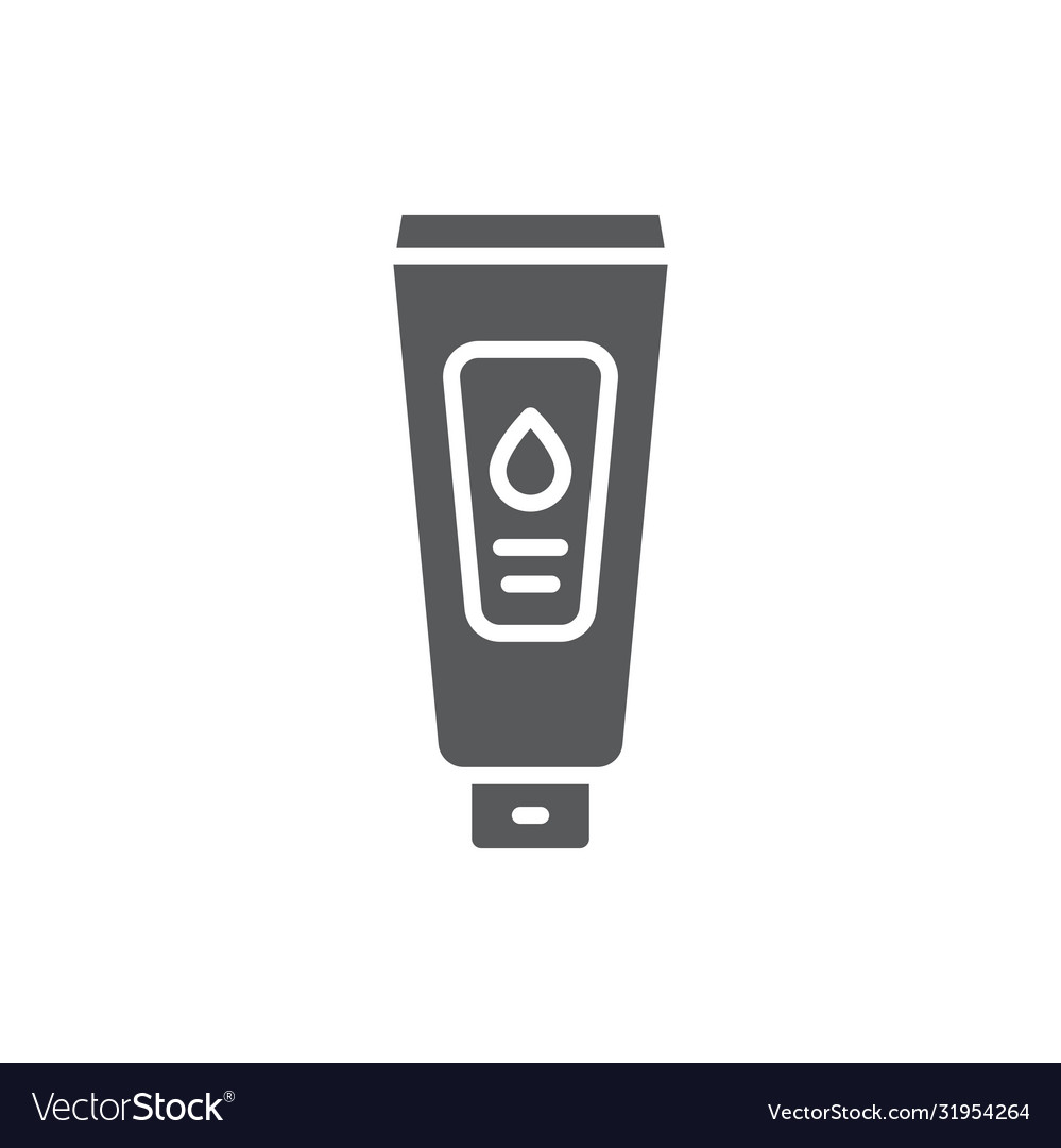 Lubricant gel icon symbol for sex isolated