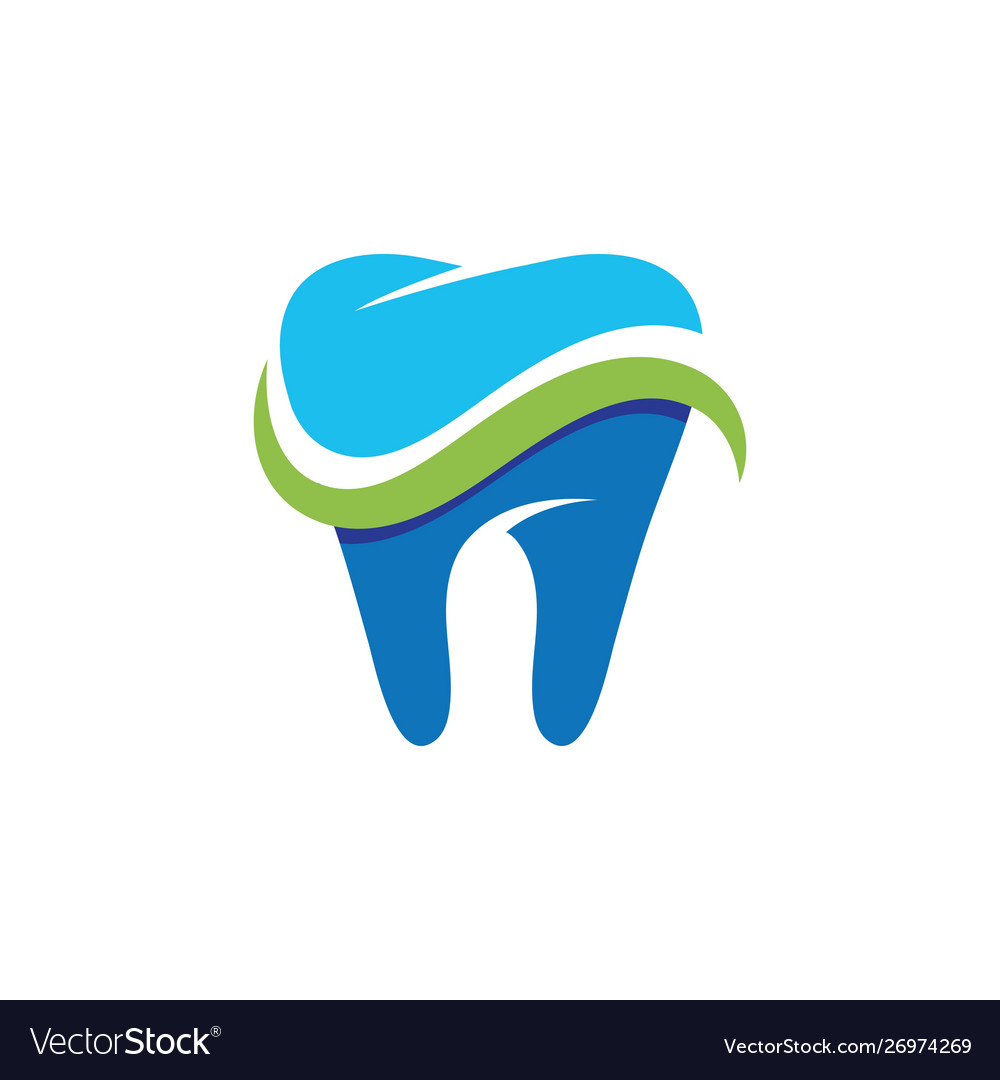 Dental logo template Royalty Free Vector Image