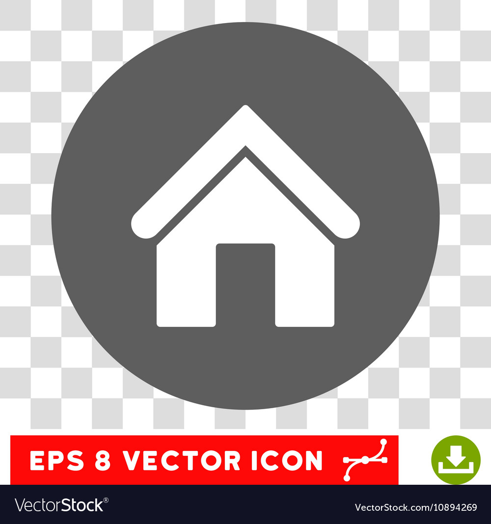 Home Rund eps icon