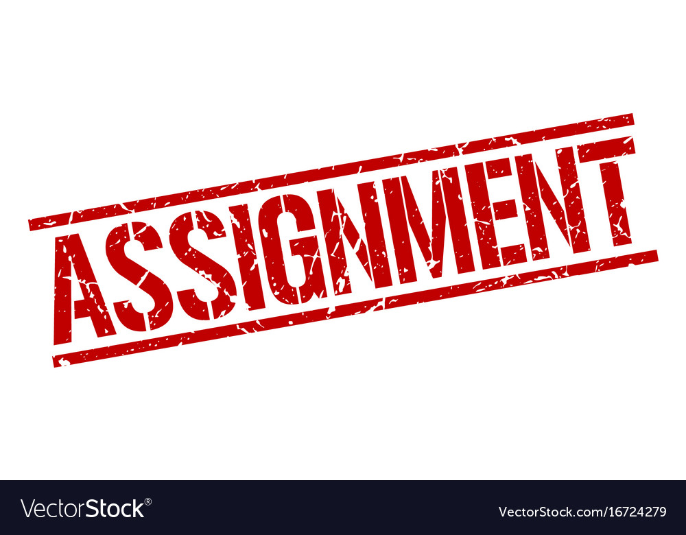 assignment stamp sheet