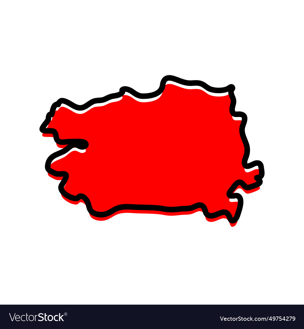 Bas-uele province of the democratic republic Vector Image