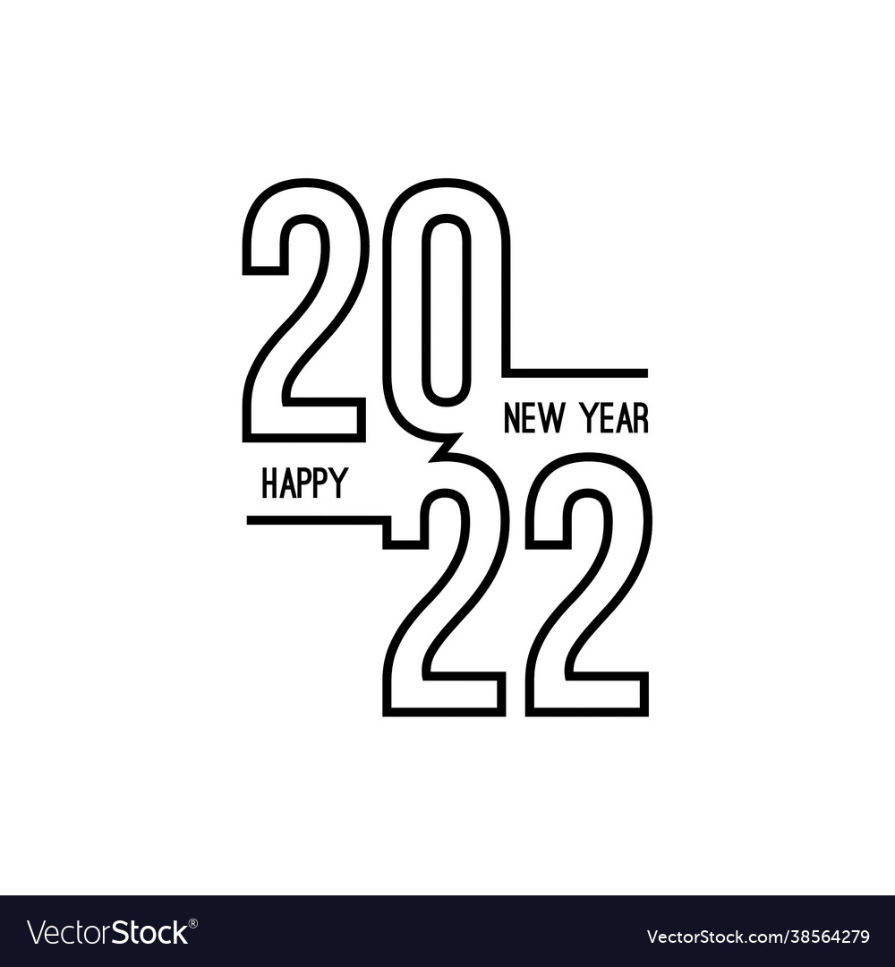 Happy new year Royalty Free Vector Image - VectorStock