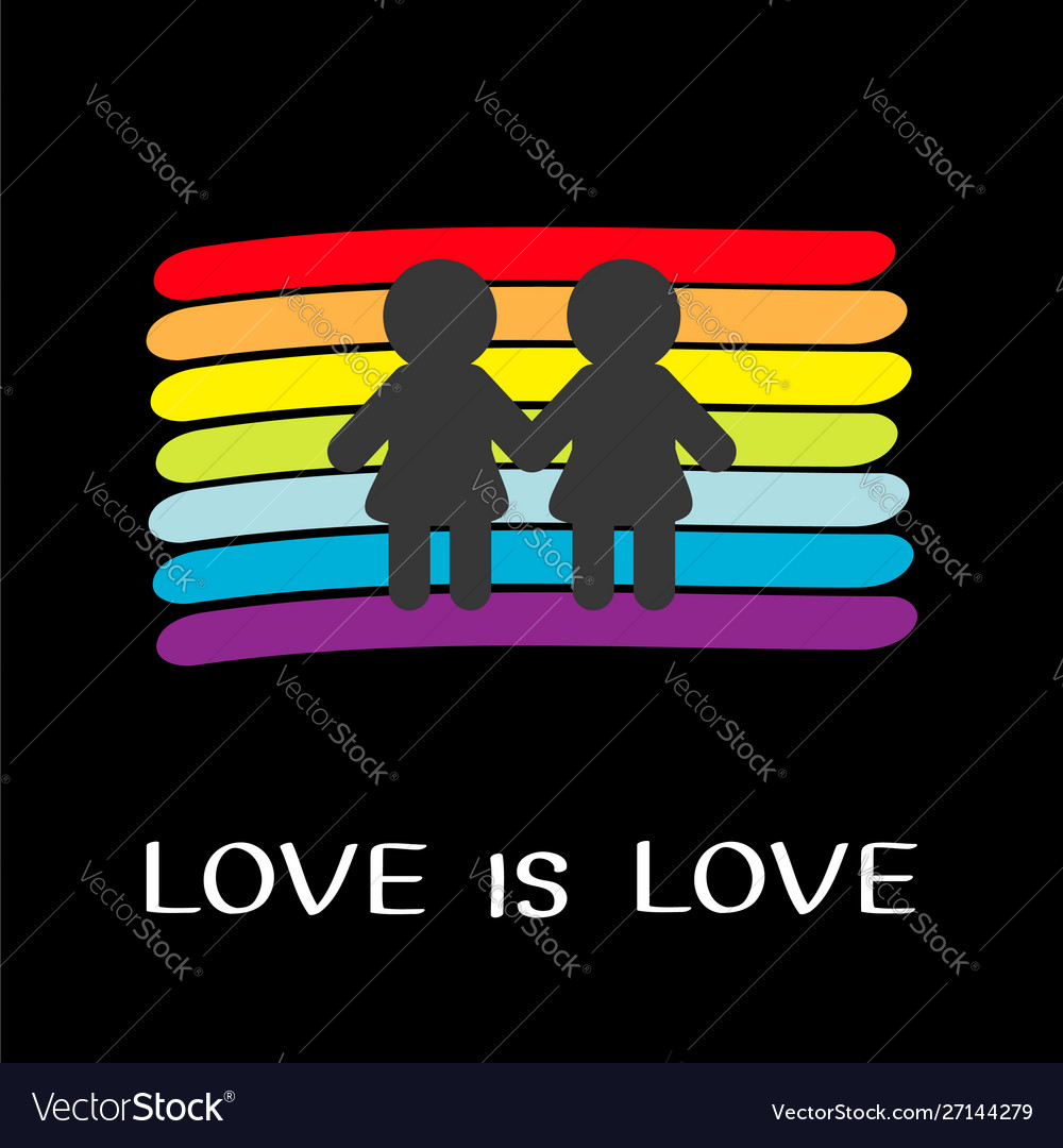 Rainbow Flag Backdrop Lgbt Gay Symbol Love Vector Image 0991