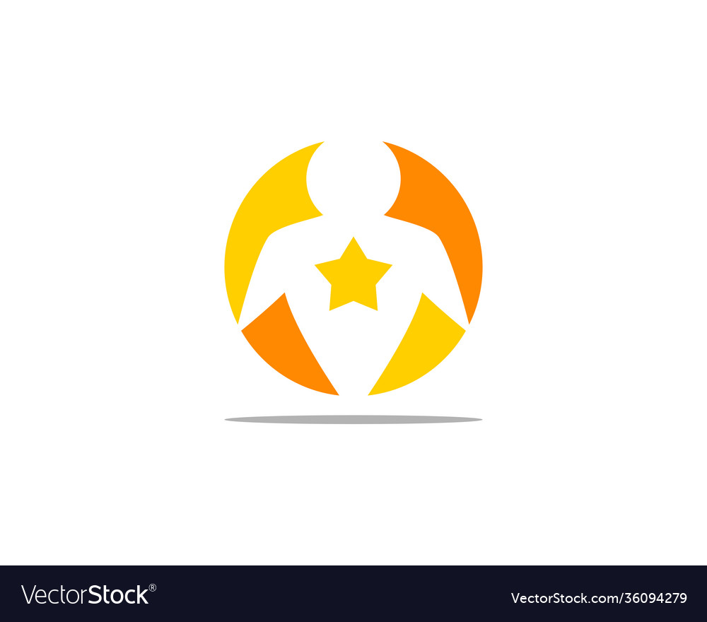 Star people Logo-Vorlage