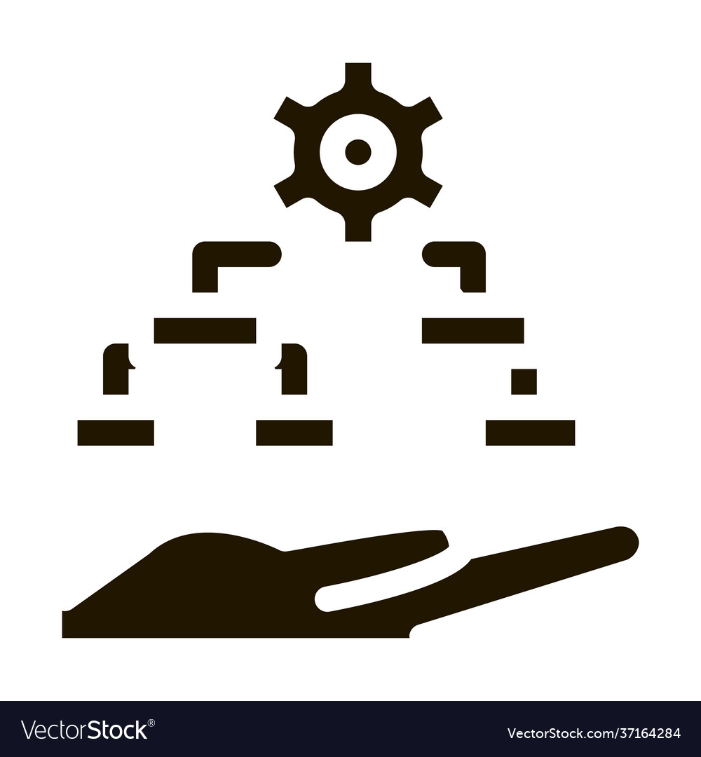 Einstellungen algorithm icon glyph