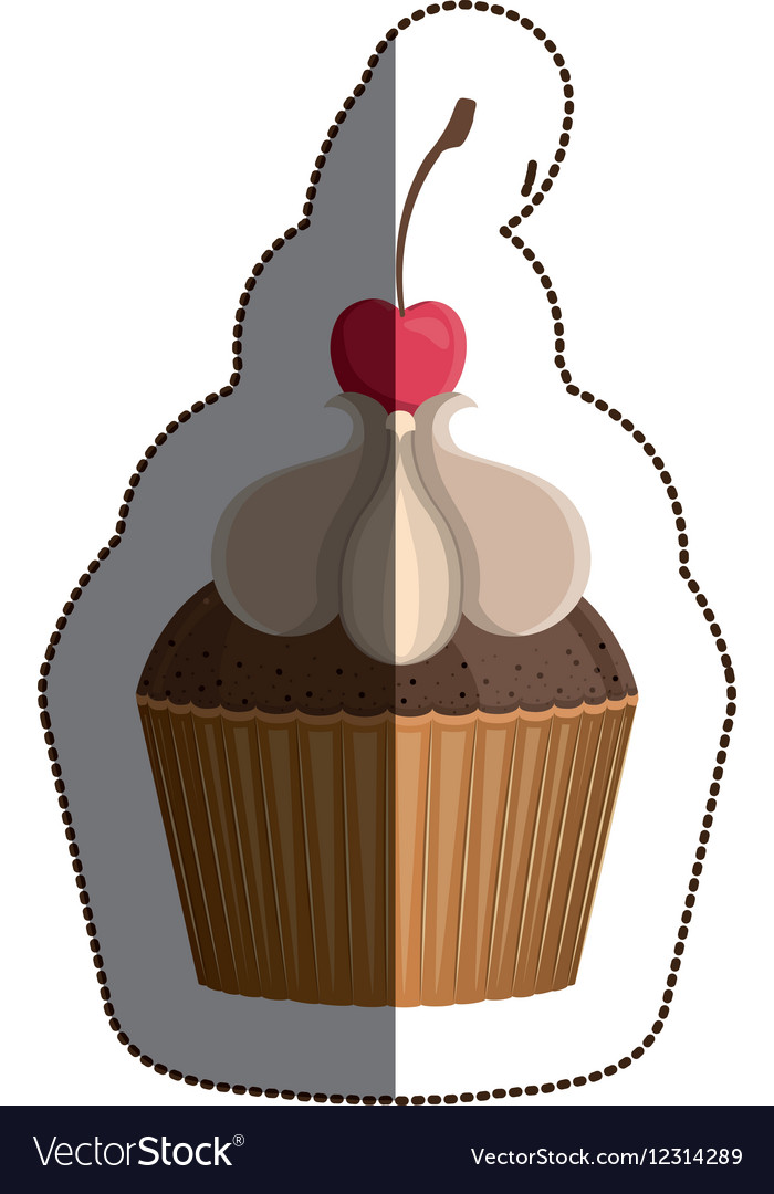 Isolated muffin design