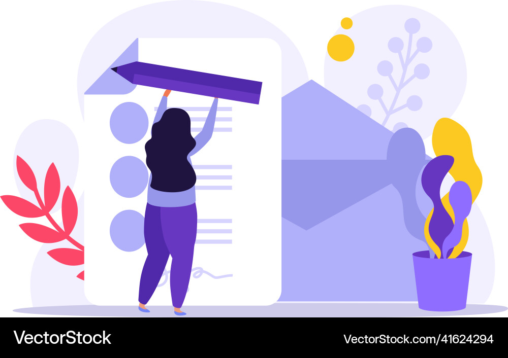Flat document icon Royalty Free Vector Image - VectorStock