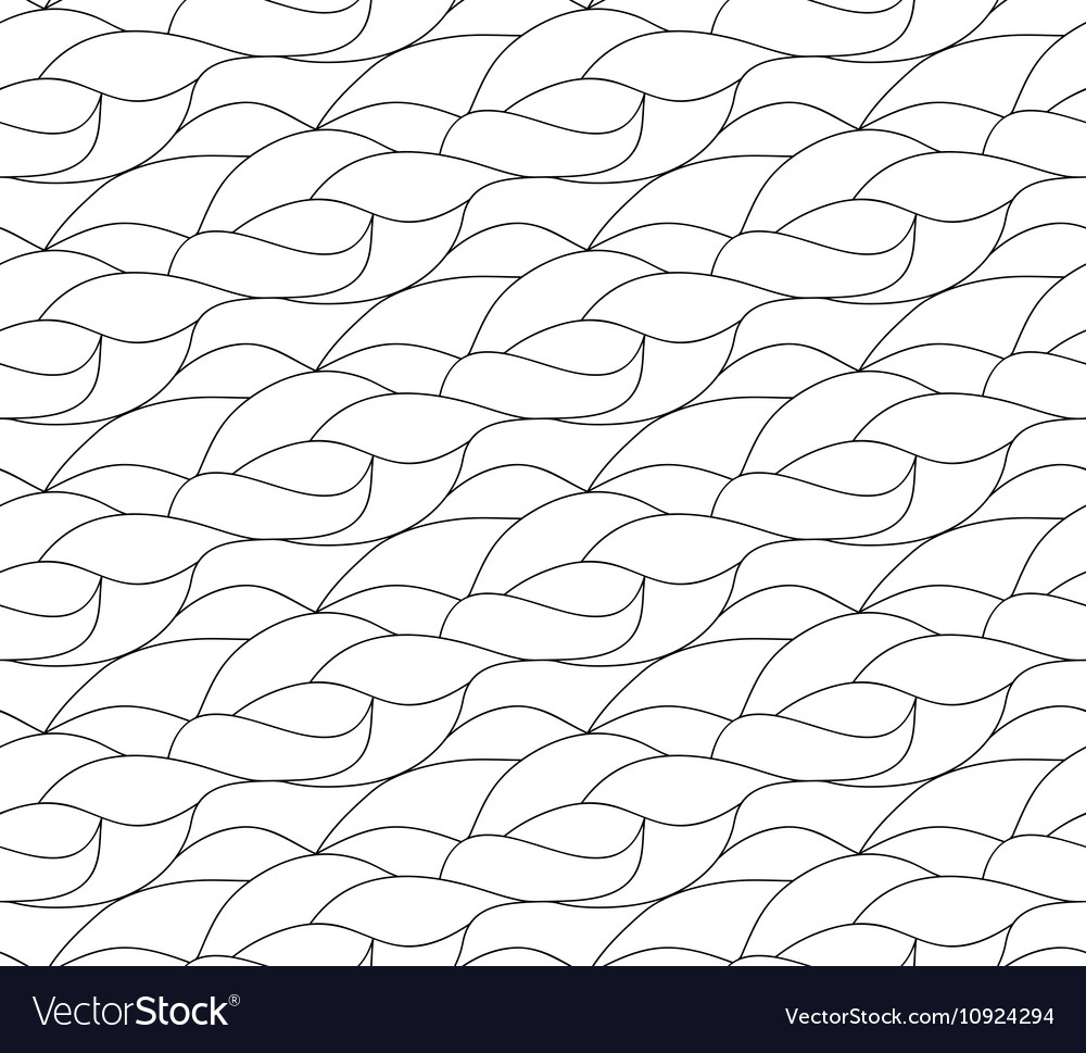 Floral background of drawn lines Royalty Free Vector Image