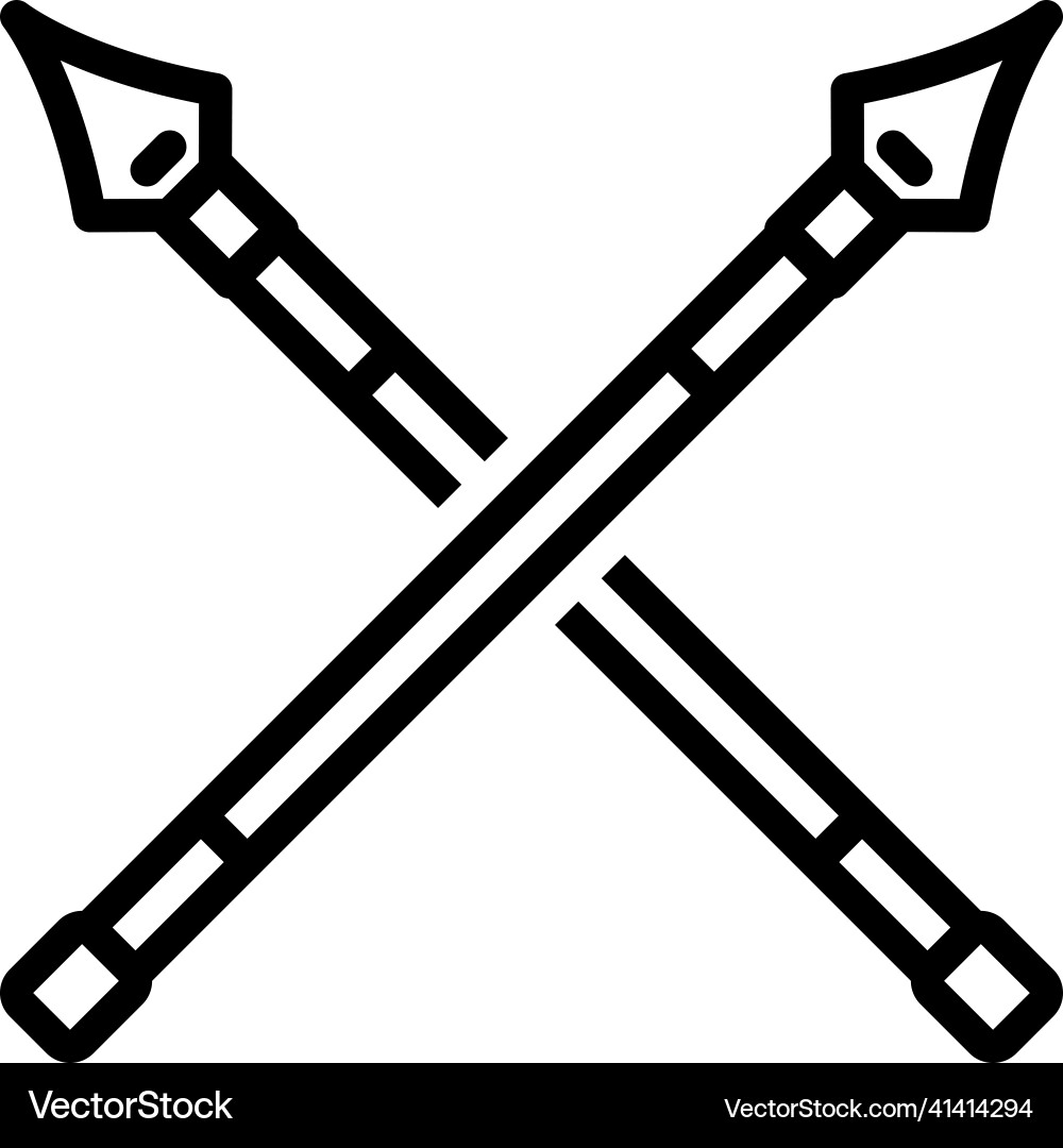 Lance Royalty Free Vector Image - VectorStock