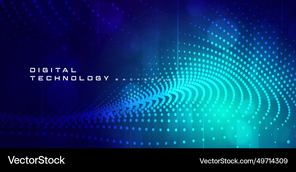 Digital technology internet network speed connect Vector Image
