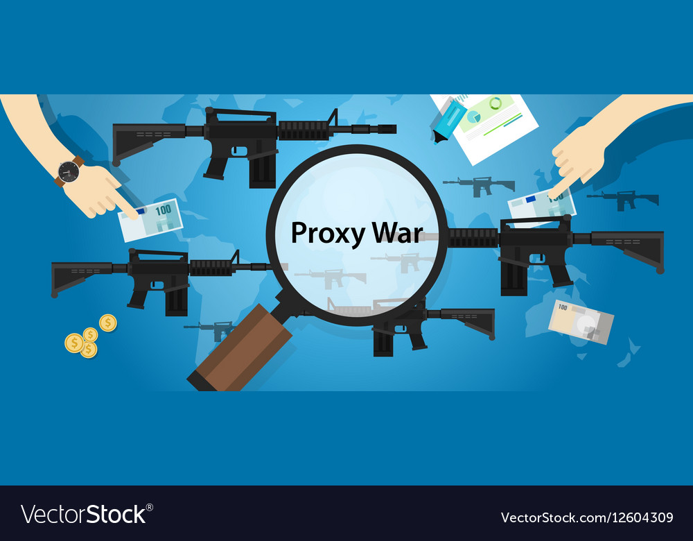 Proxy Krieg Waffen Konflikt Welt international