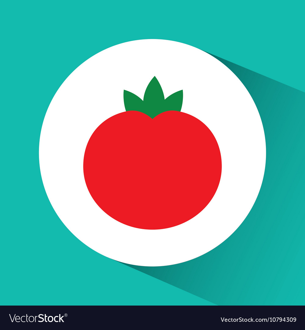 Tomaten im Kreis Design