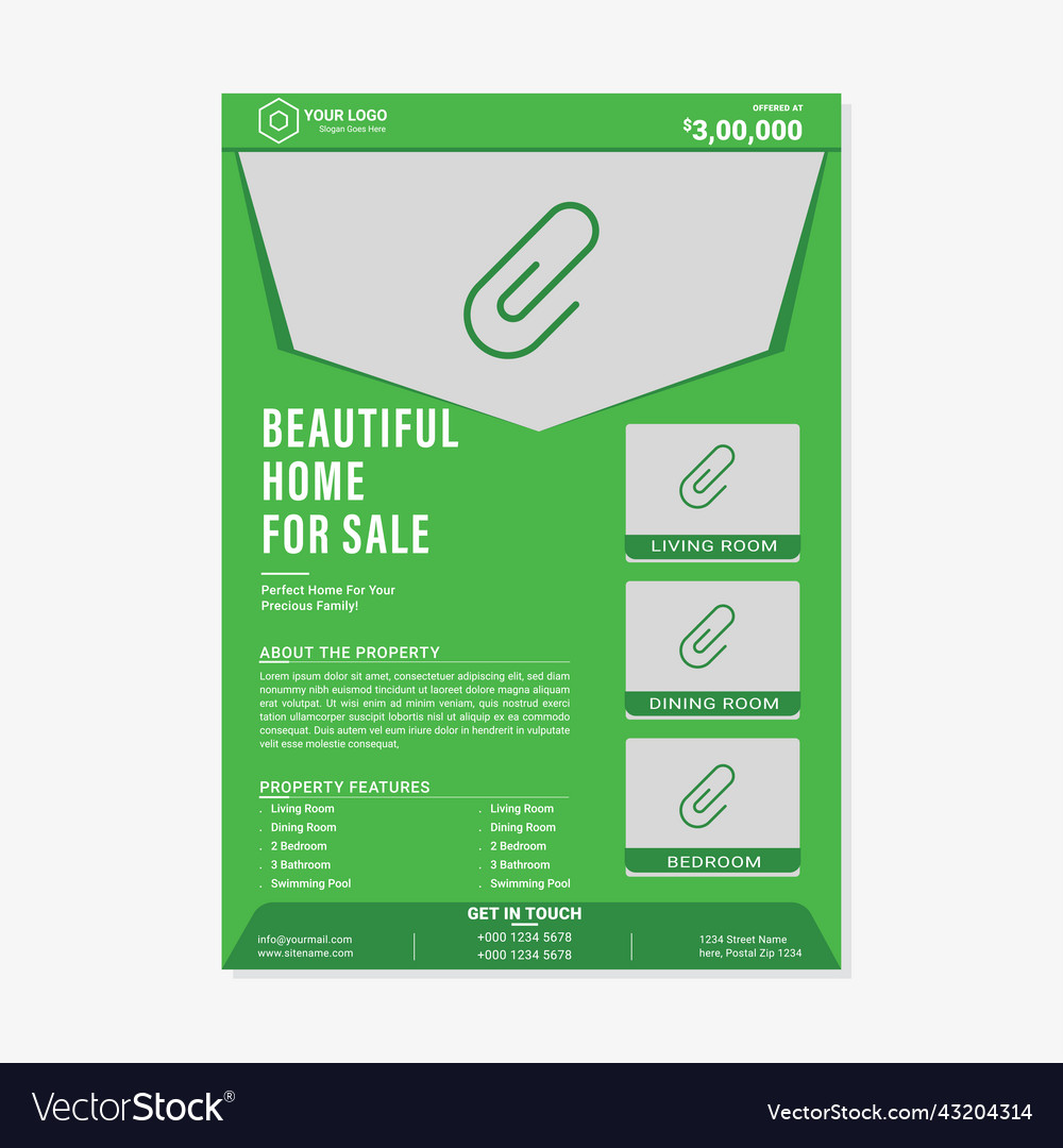 Flyer and brochure design template