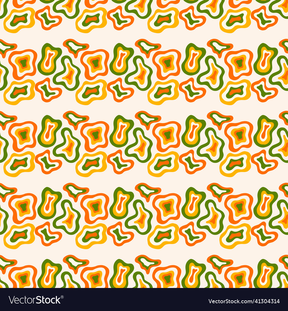 Seamless pattern abstract multicolored flowing