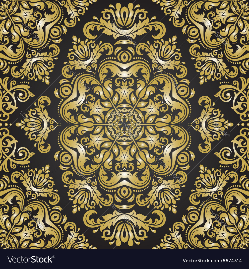 Seamless wallpaper in the style of baroque